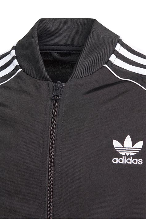 adidas vest zwart met witte strepen